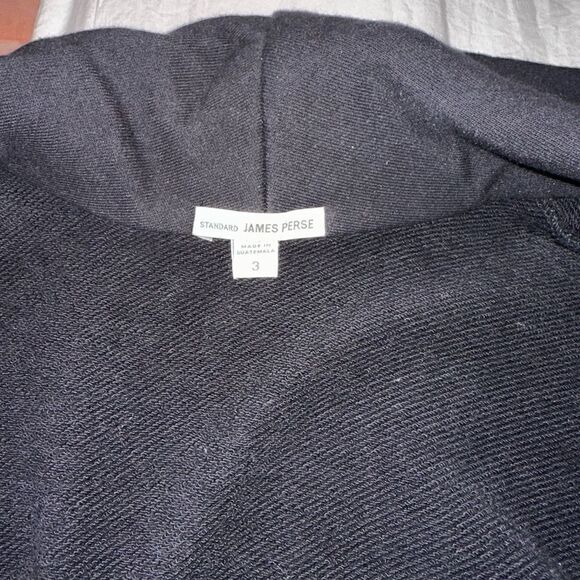 James Perse Black Collared Open Shawl
Cardigan Jacket - Picture 8 of 9